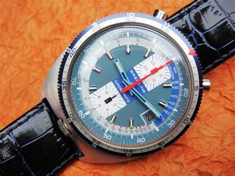 breitling buren chronomatic|heuer Breitling automatic watch.